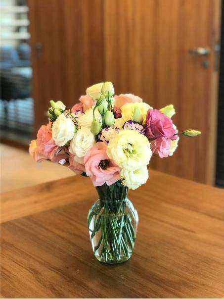 Romantic roses bouquet